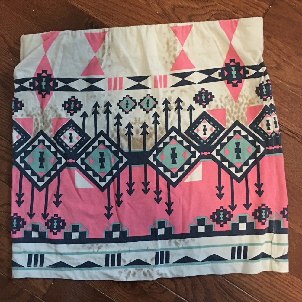 Aztec Mini Skirt - Picture 2 of 5